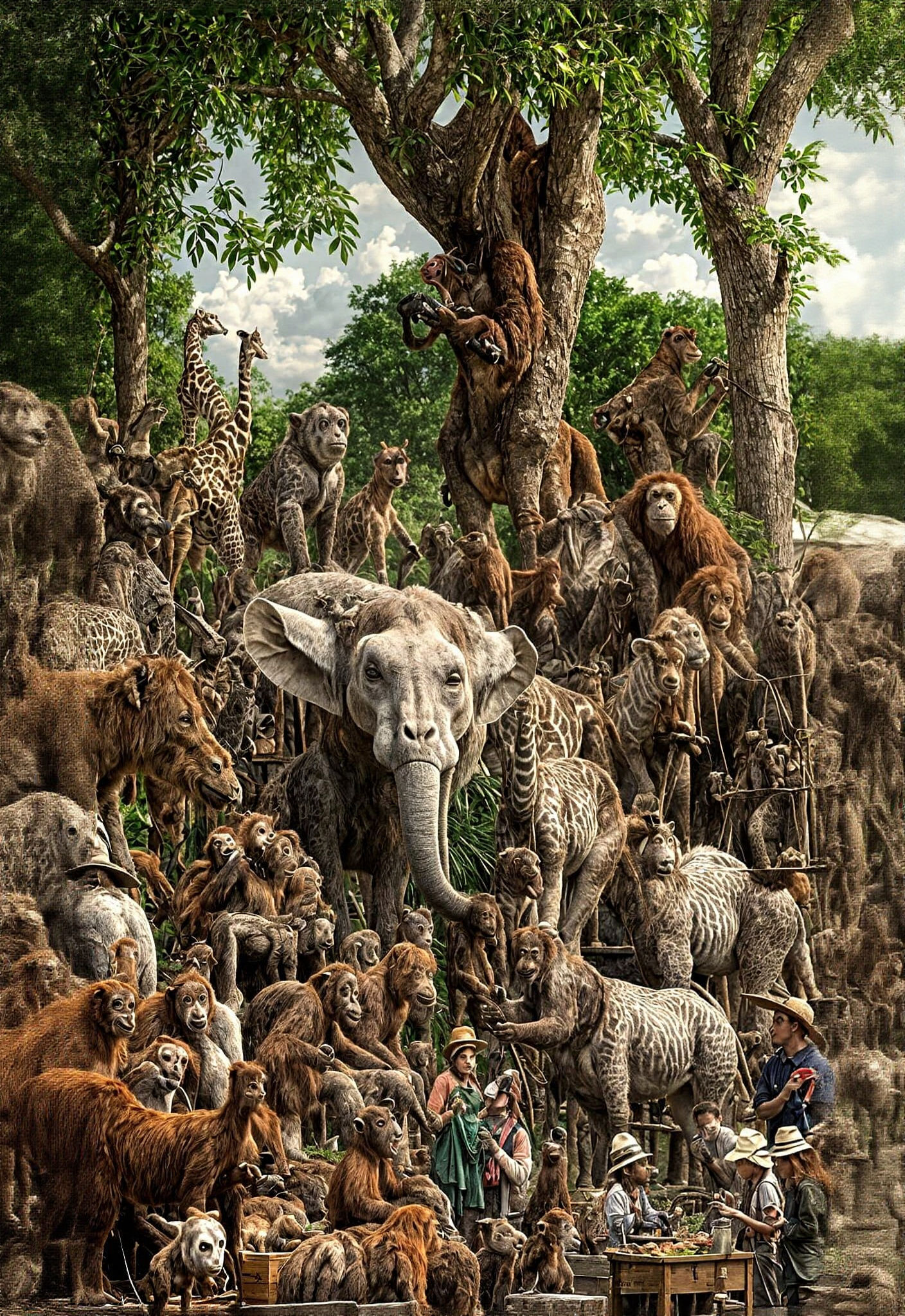 Animals Trade at Market Square Zoo