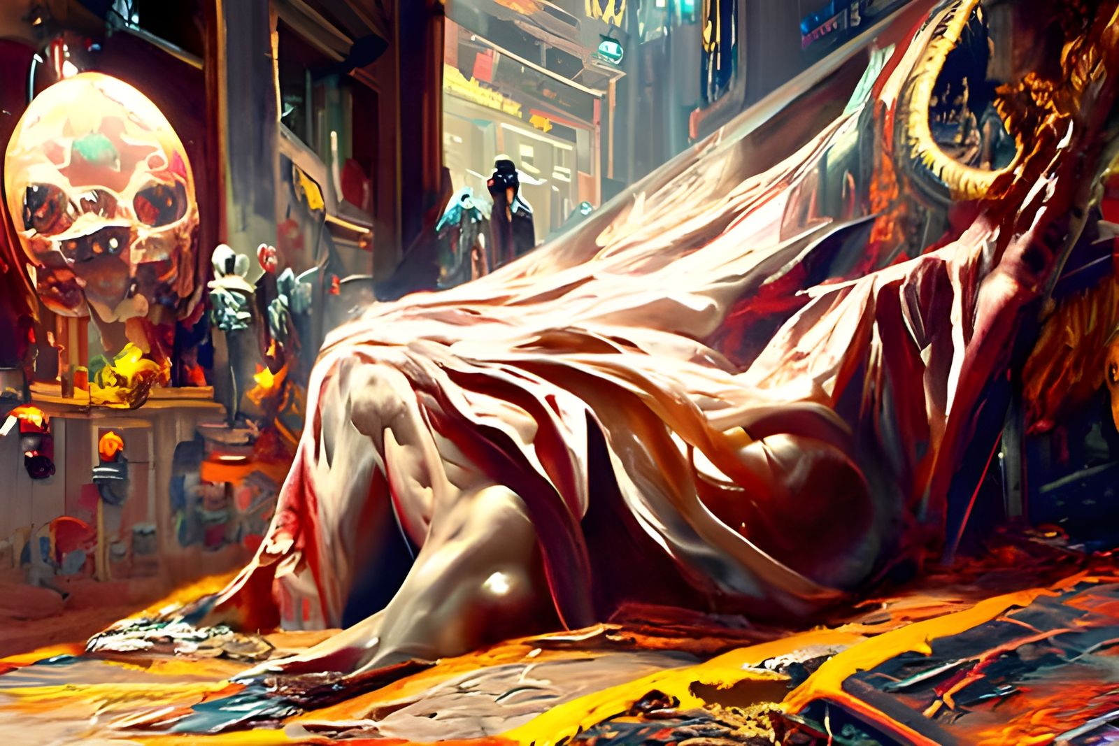 Sins Redeemed: Wonders in Oil Painting Style