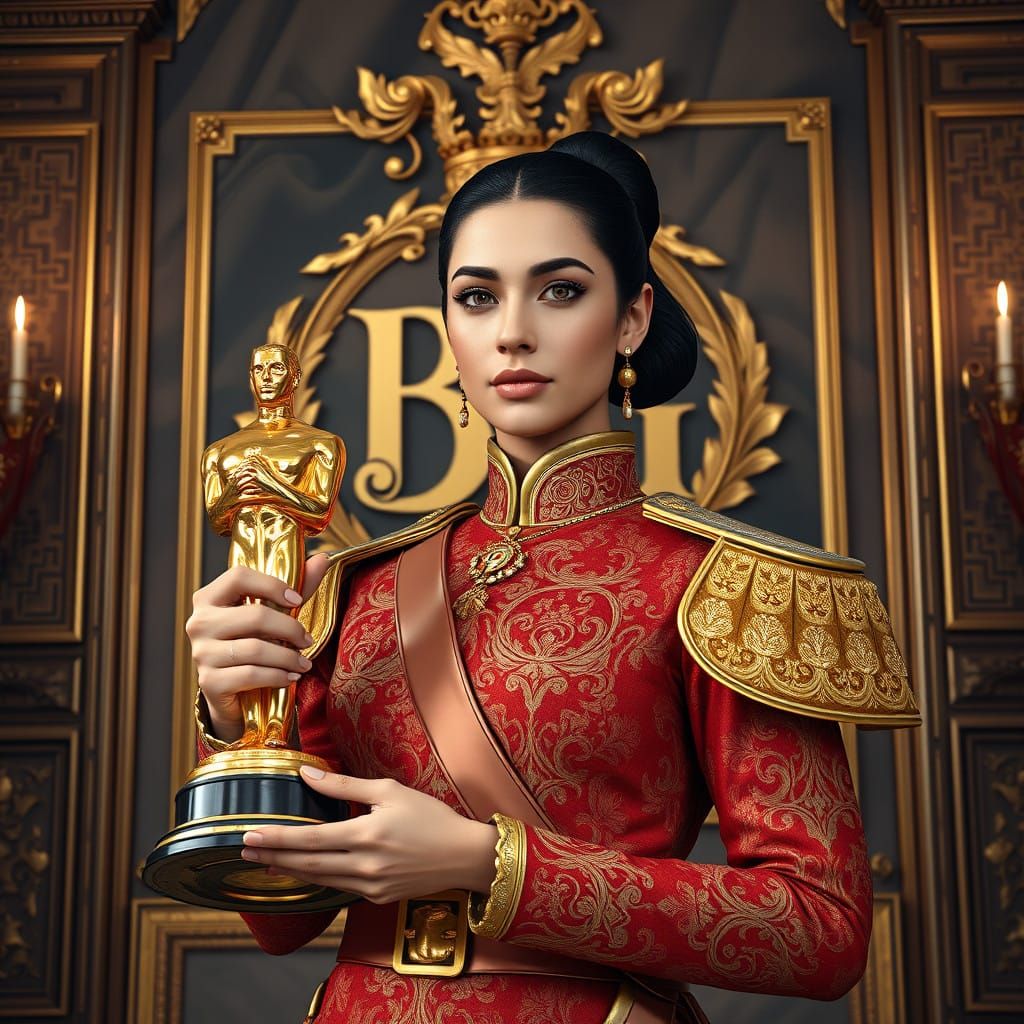 Golden Girl of War: Lebanese Soldier Triumphs with Oscar Tro...