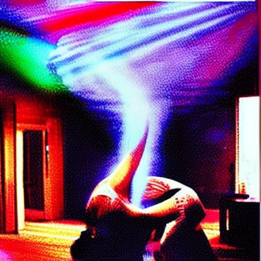 Divine Dance in Heavenly Light