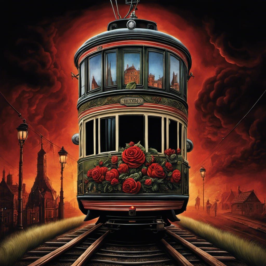 The beauty of a tram