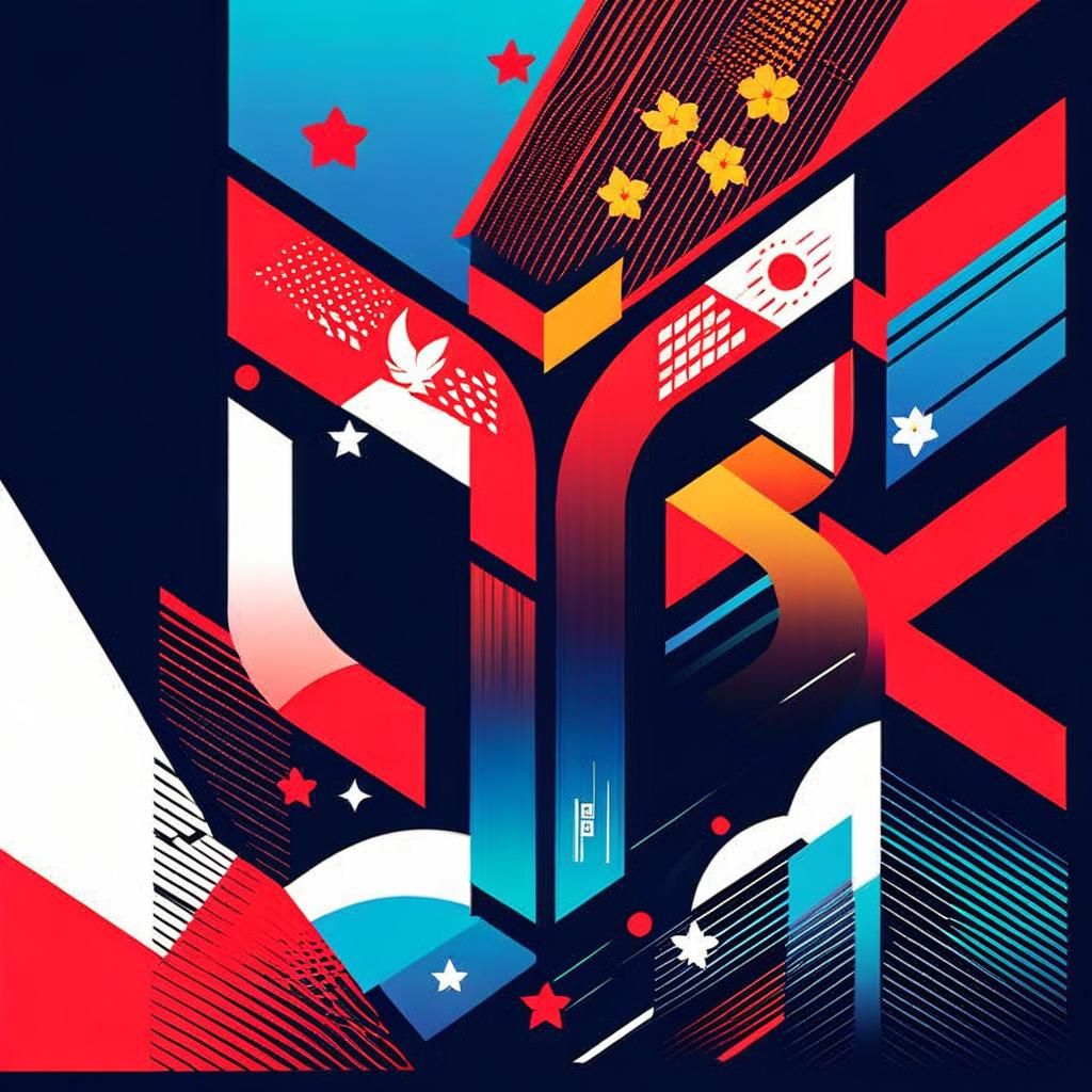 Modern Logo Design in Anime Style