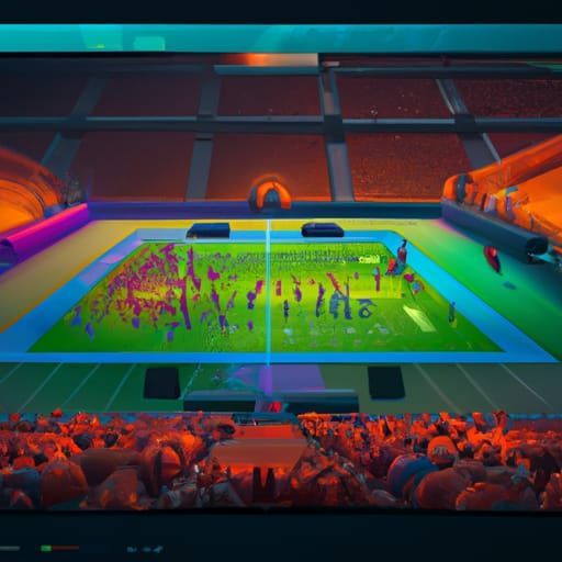 American Football Data Presentation in Detailed Matte Style