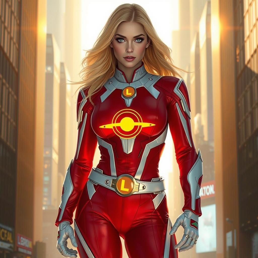 Saturn Girl from the Legion of Superheroes.  DC Comics.