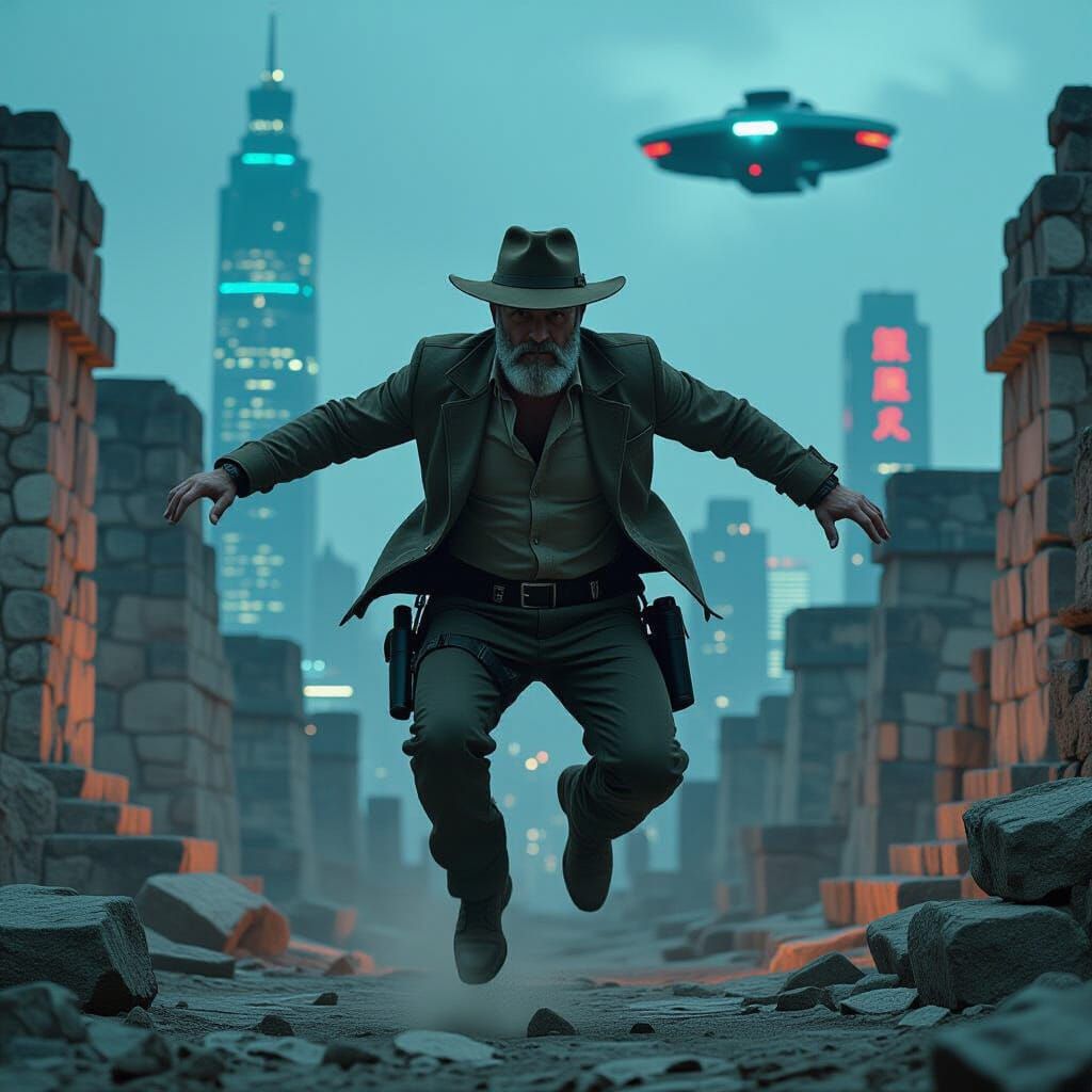 Geologist's Leap: Aztec Ruins to Future City