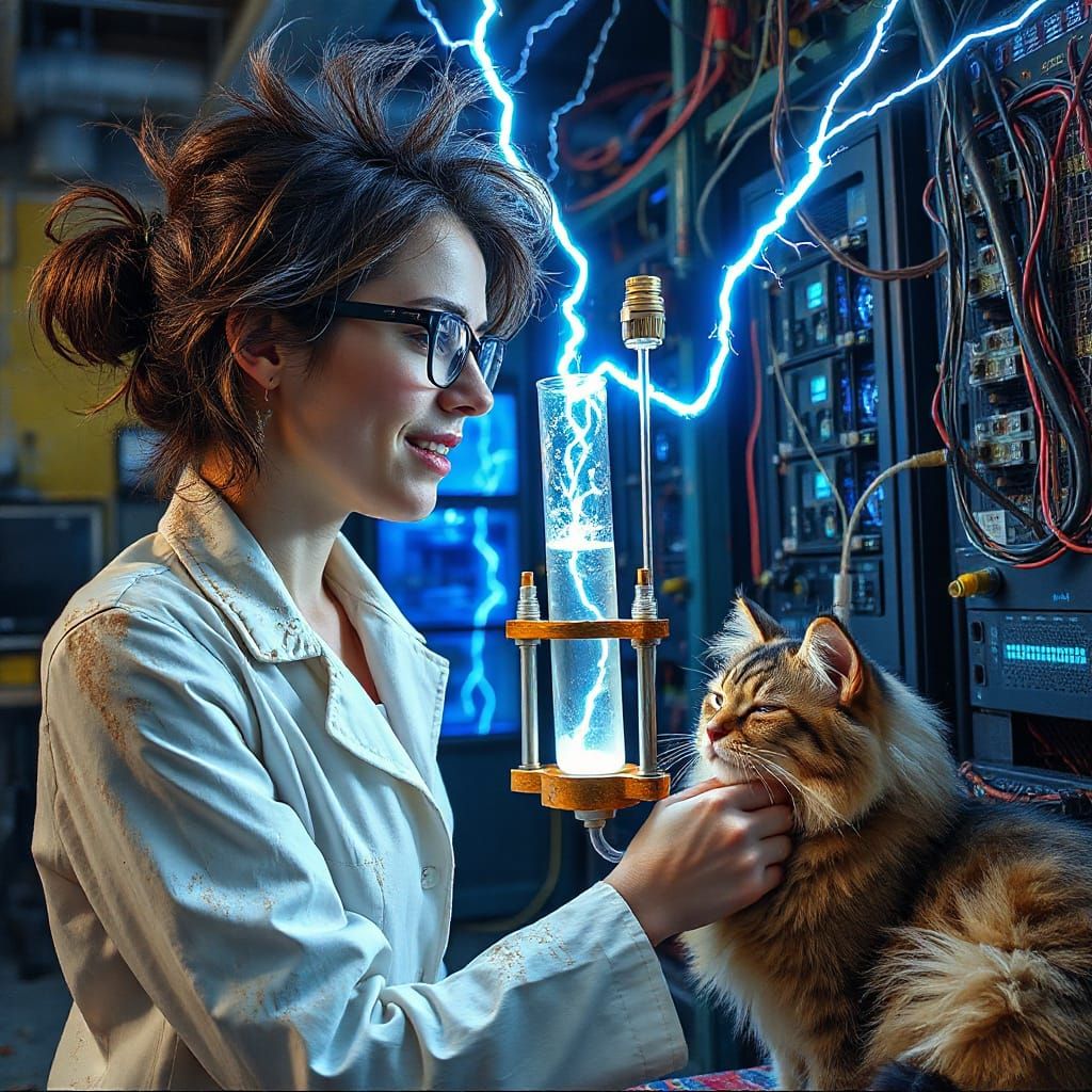 Dusty Scientist Discovers Breakthrough in Underground Labora...