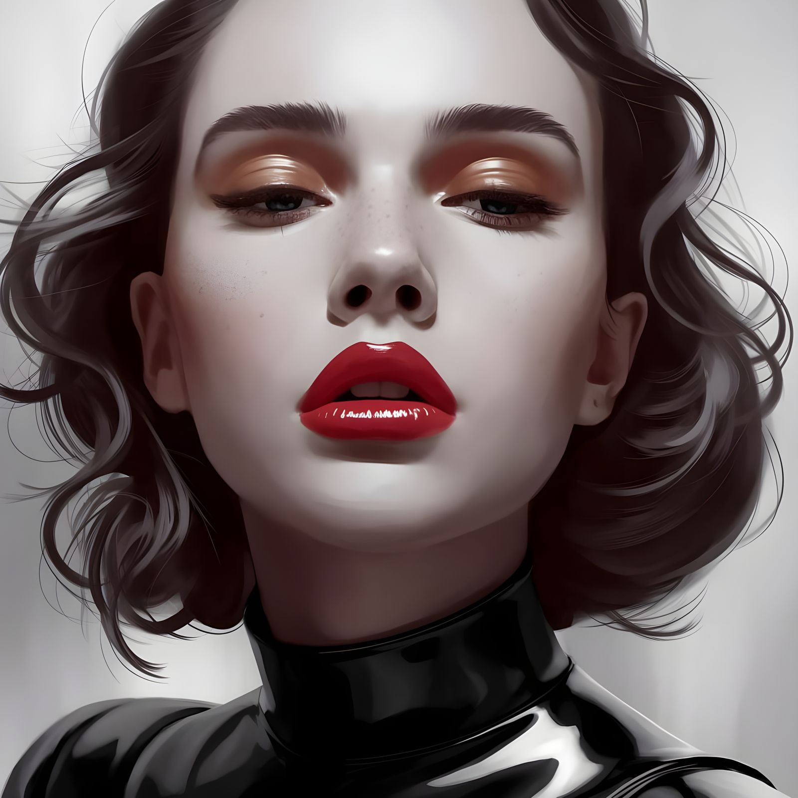 Shattered Mirrored Abyss in Midnight Black