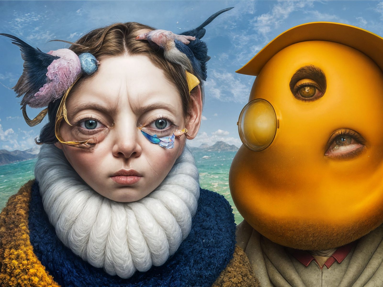 'I'll smile when I darn well feel like it, OK?'