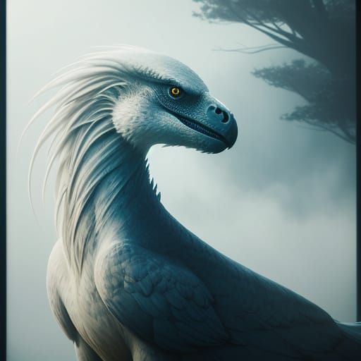 Ethereal Beasts Emerge from Misty Vistas