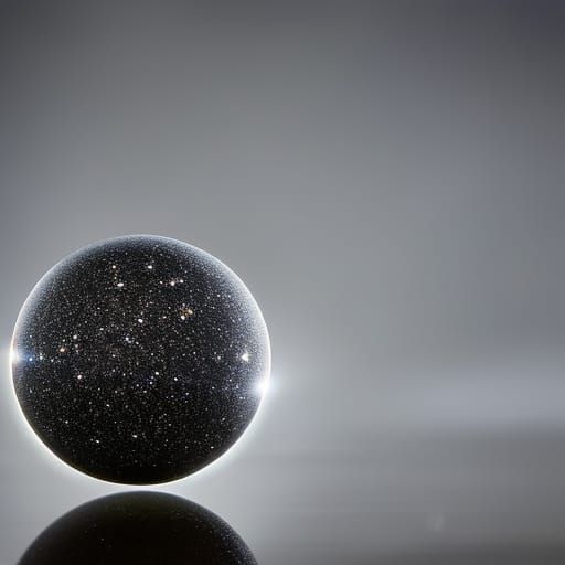 Luminous Orb in Natural Light, Bokeh Photography