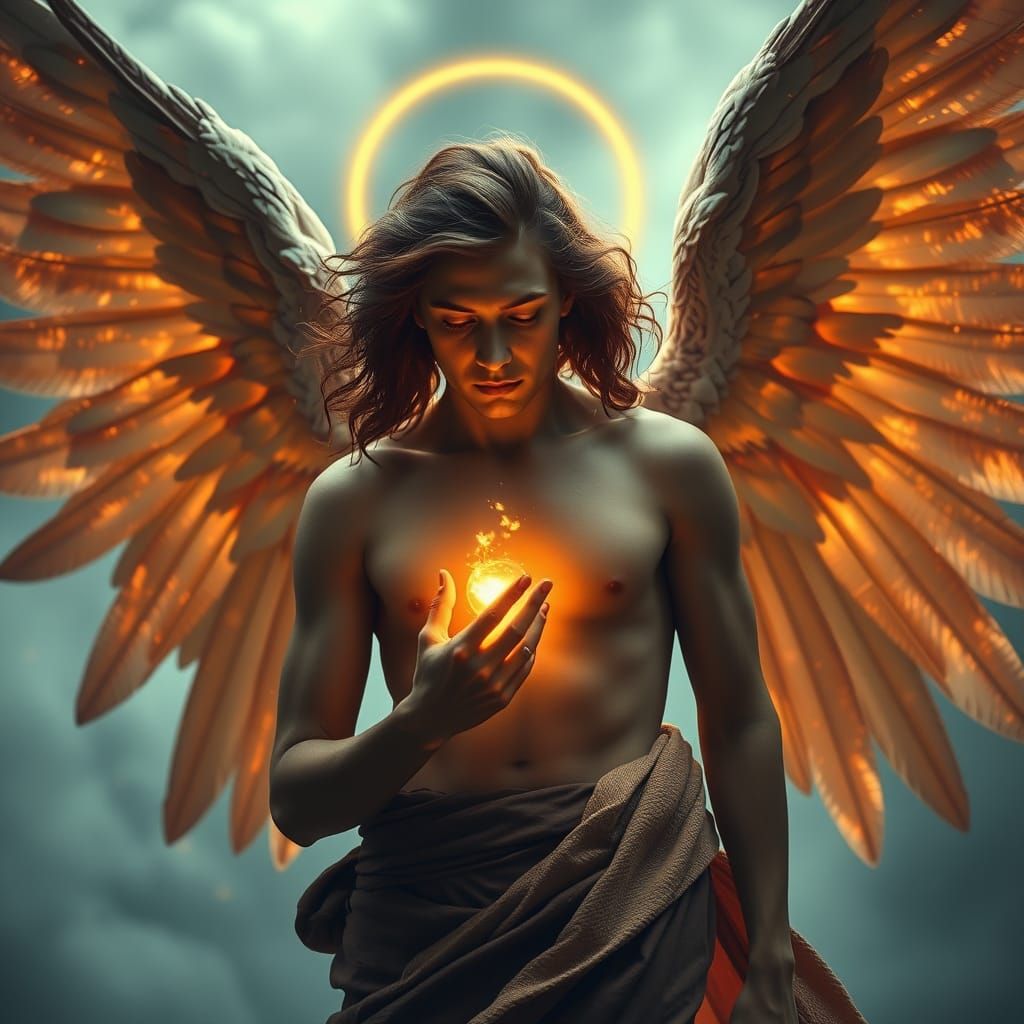 Archangel Raphael in Radiant Healing Aura