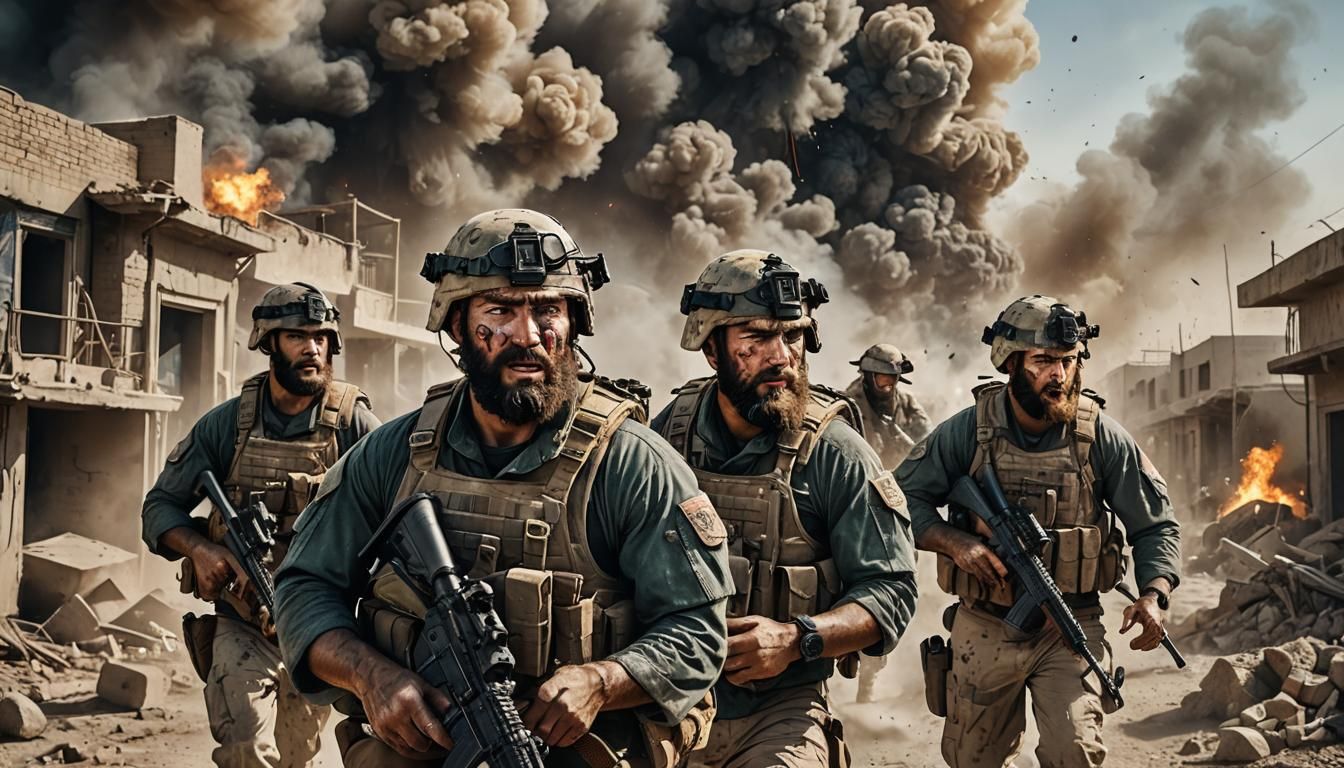 Emotional Combat Photo of Marines in Afghanistan