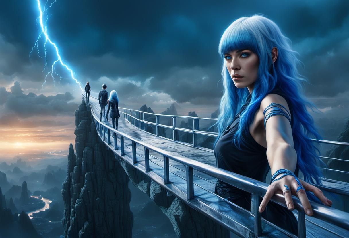 Giantess Accusation: A Digital Matte Painting