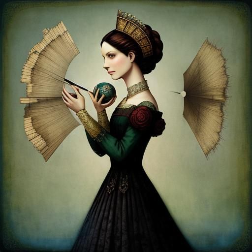 Dreamlike Fantasy Art Inspired by Collage