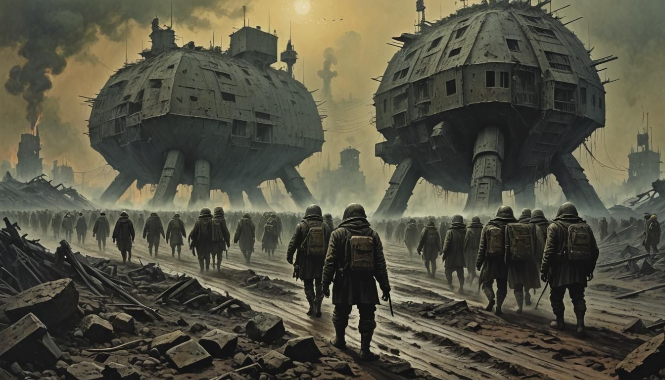 Apocalyptic Sci-Fi Masterpiece Inspired by War Pigs