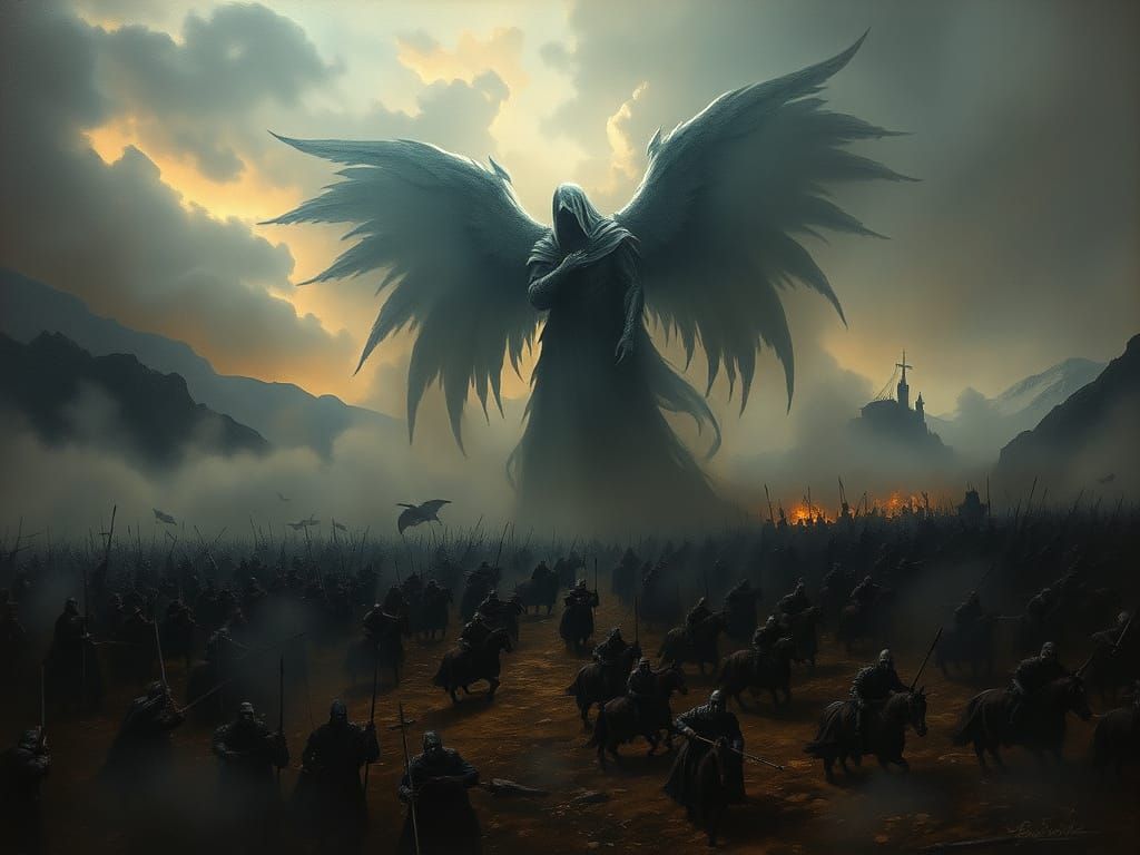 Death Looms Over Battlefield