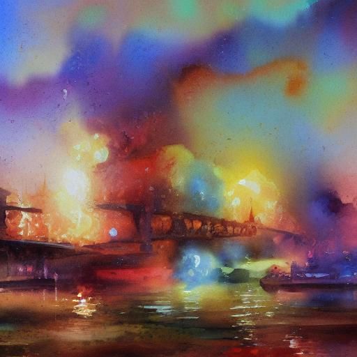 Ethereal Gouache Masterpiece Depicts Raw Emotional Turmoil