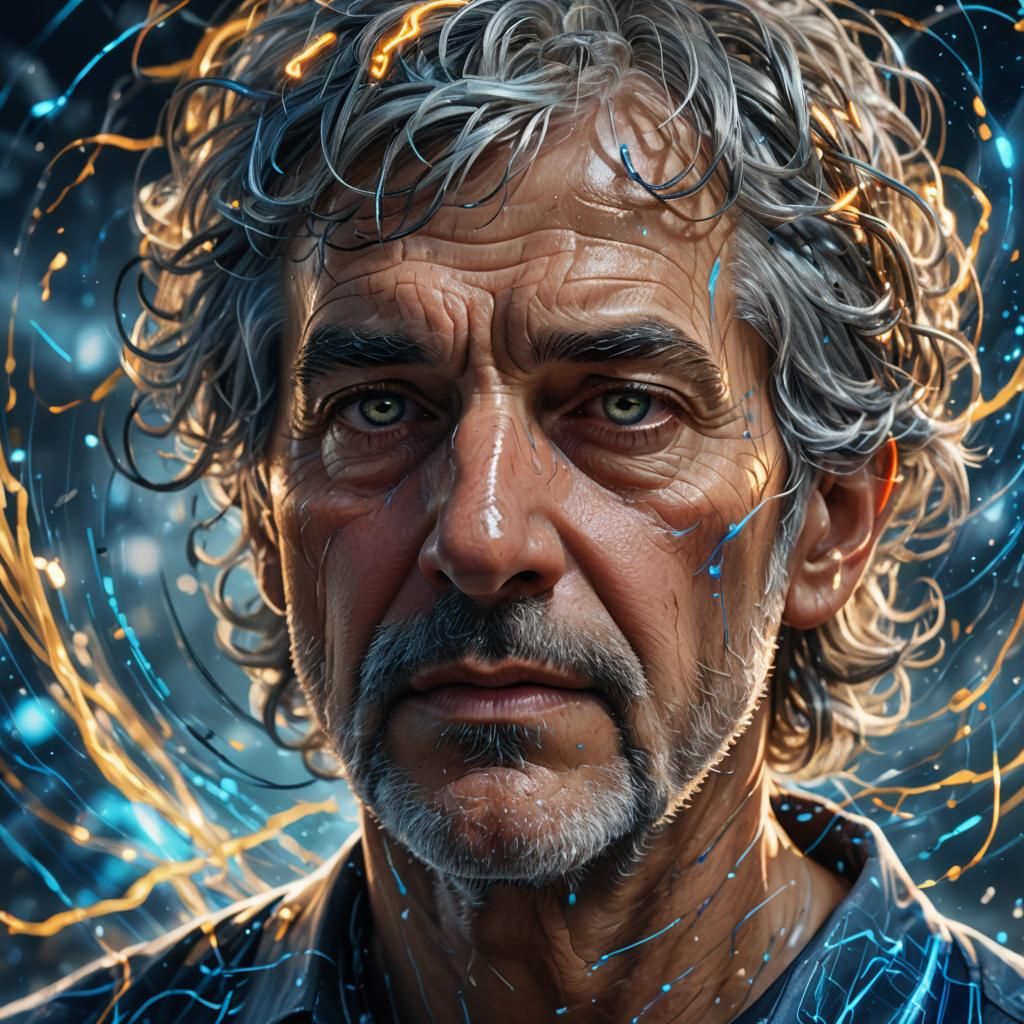 Overwhelmed: A Hyperrealistic Portrait of Information Overlo...