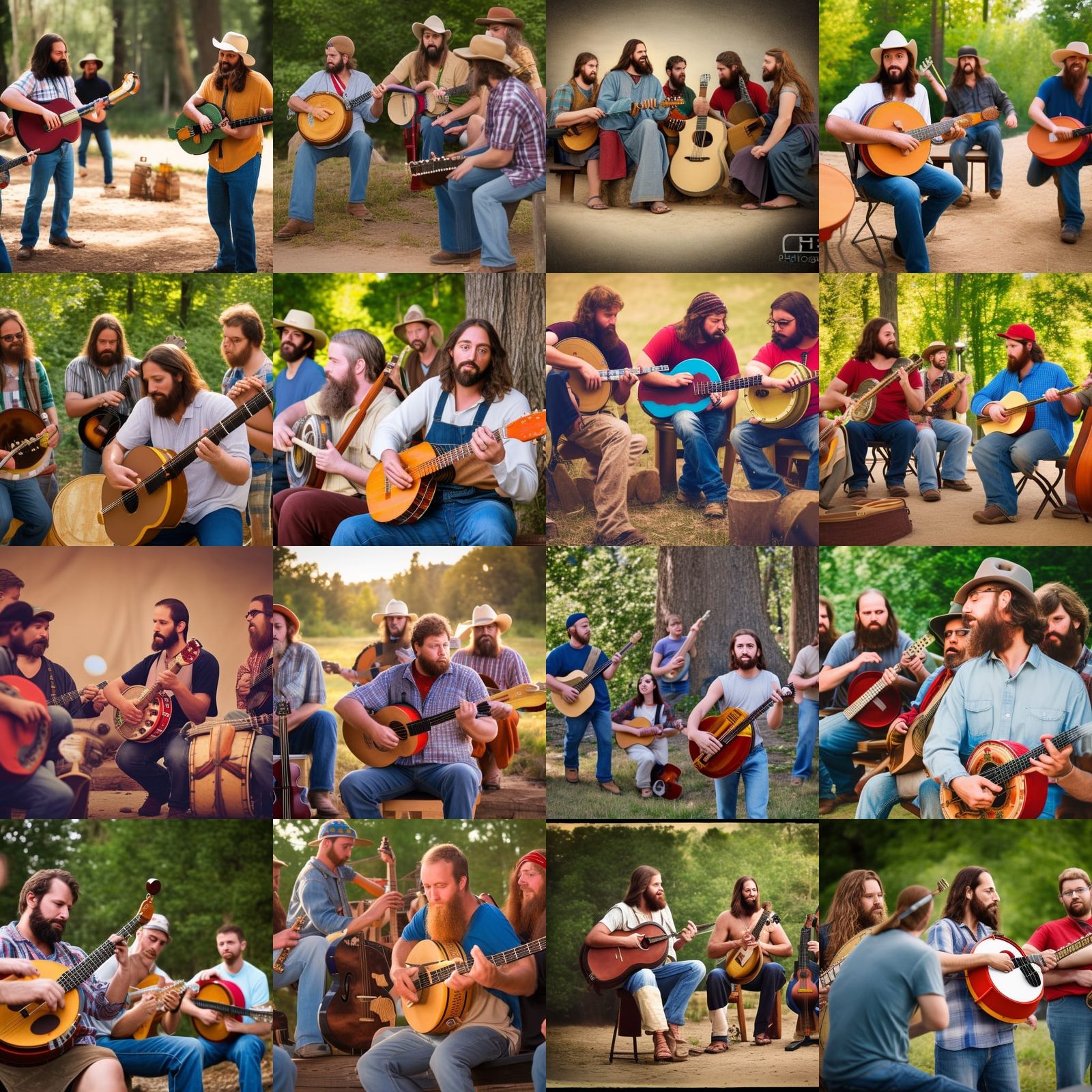 Jesus Plays Banjo with Rednecks: Professional Photography