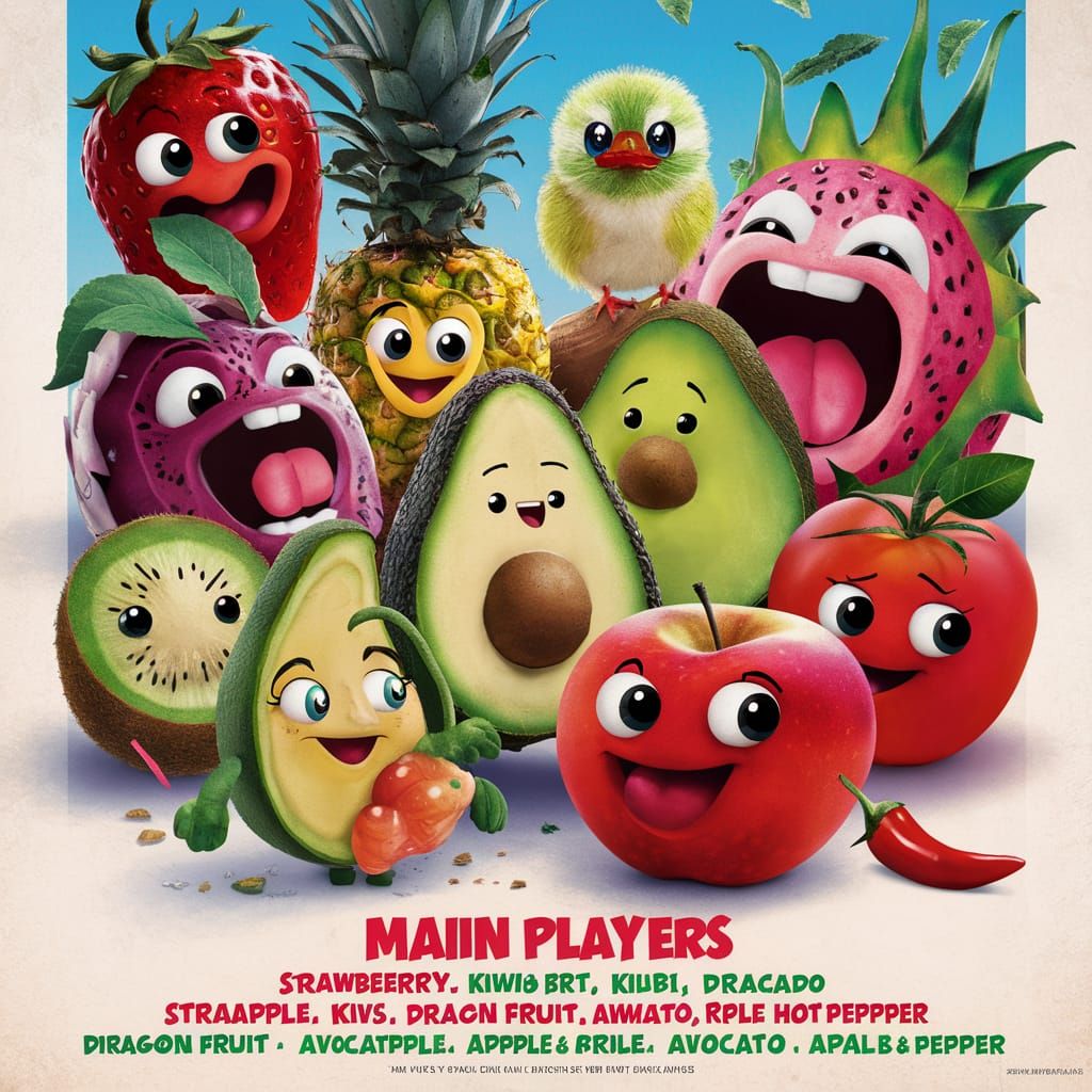 Ideogram Release - Made up movie poster