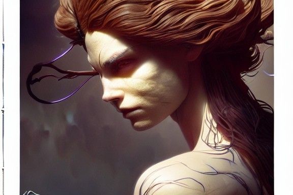 Hyperrealistic Artemis Portrait in Digital Art Style