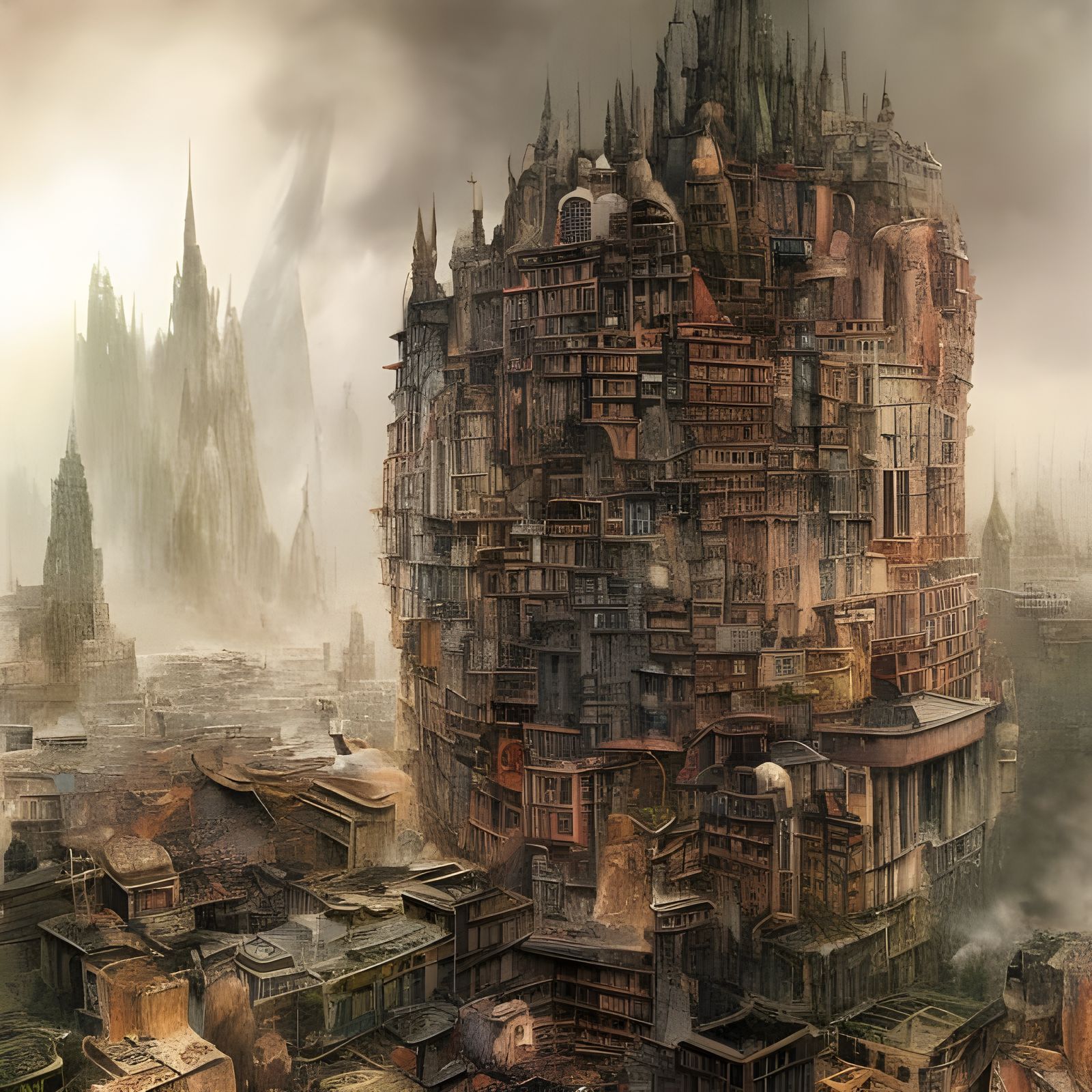 Splendiferous City Future: Bizarre Creatures and Magic