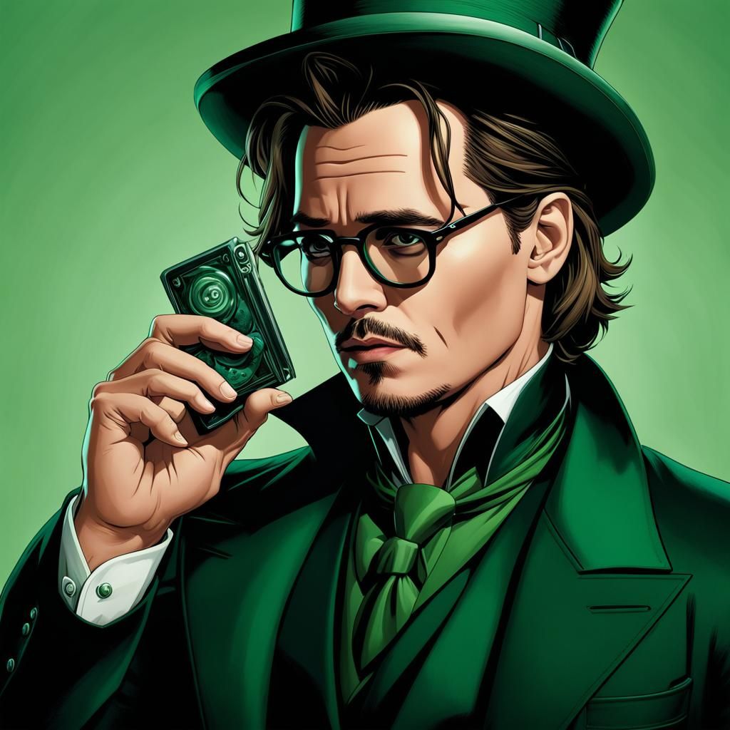 Johnny Depp as Riddler