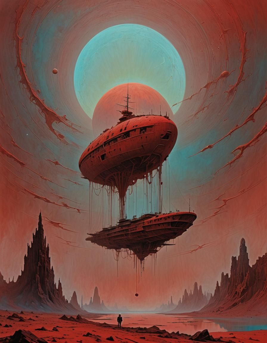 Crimson Wraith of Arcturus 4