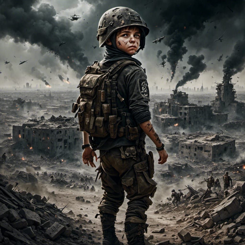 Children of War: A Heartbreaking Scene