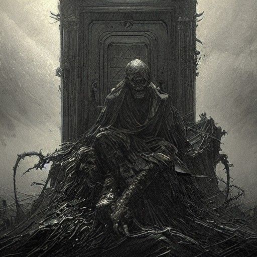 IT Horror in Doré and Rutkowski Style