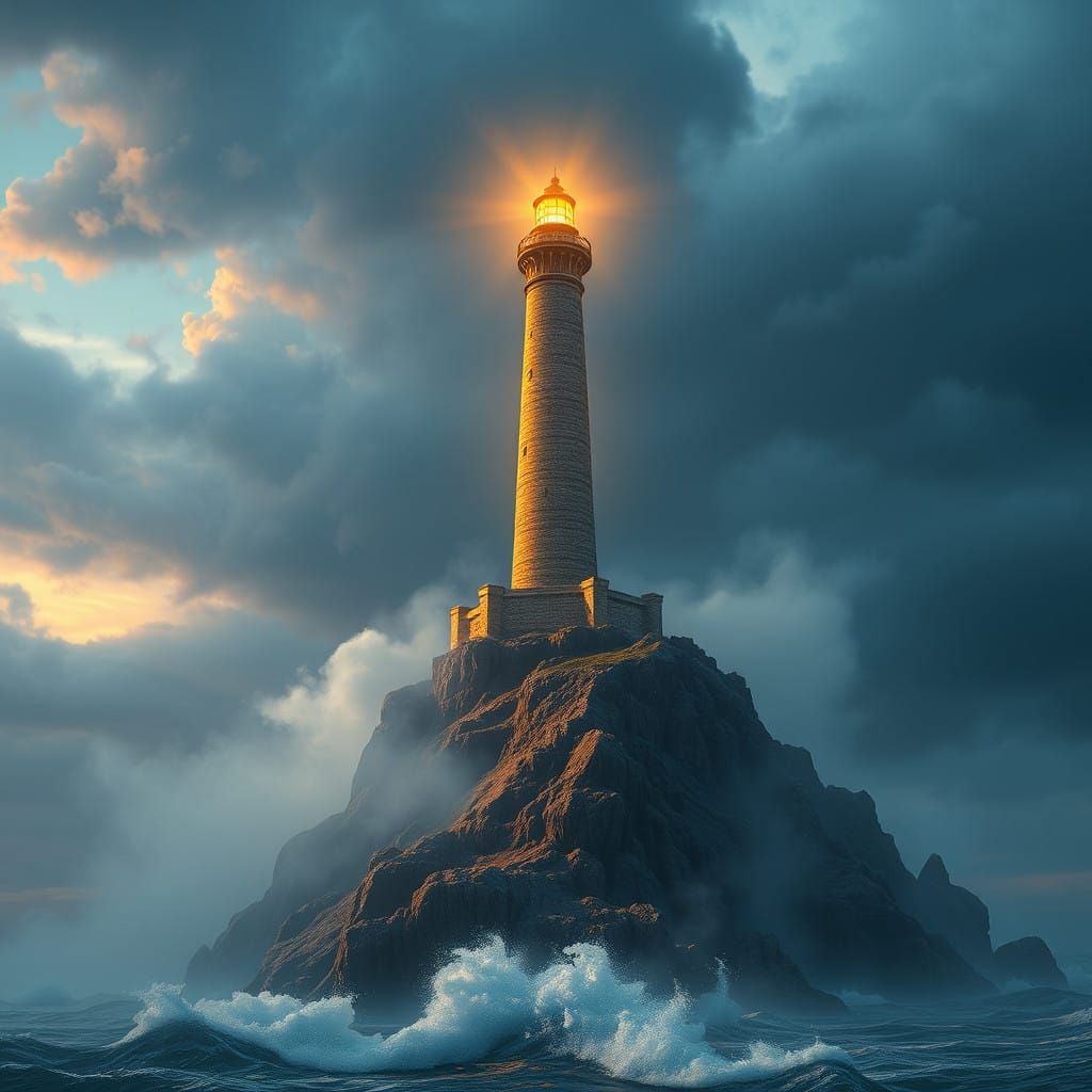 Majestic Lighthouse Radiates Inspiration and Motivation