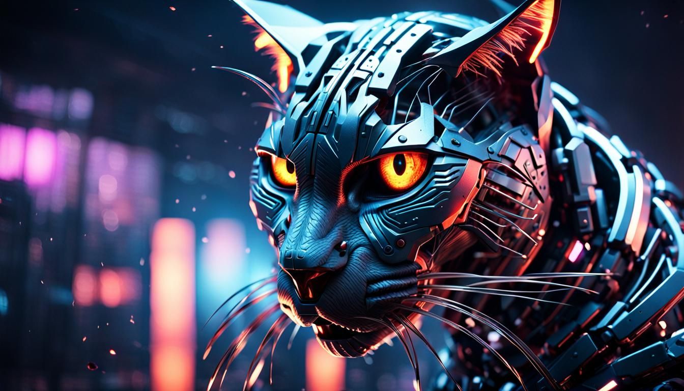 Cybercat Metamorphosis: A Bio Art Experiment