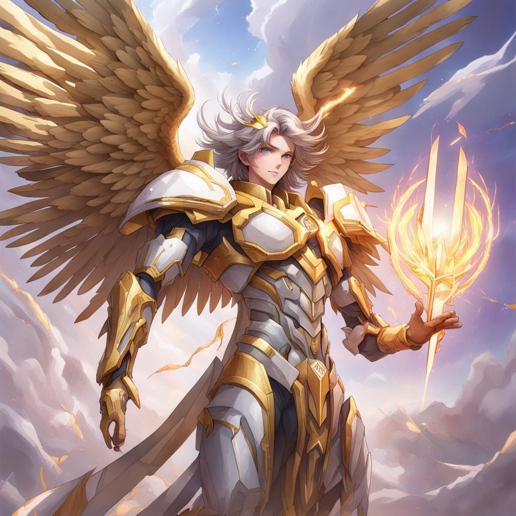Archangel Sandalphon Generated by AI