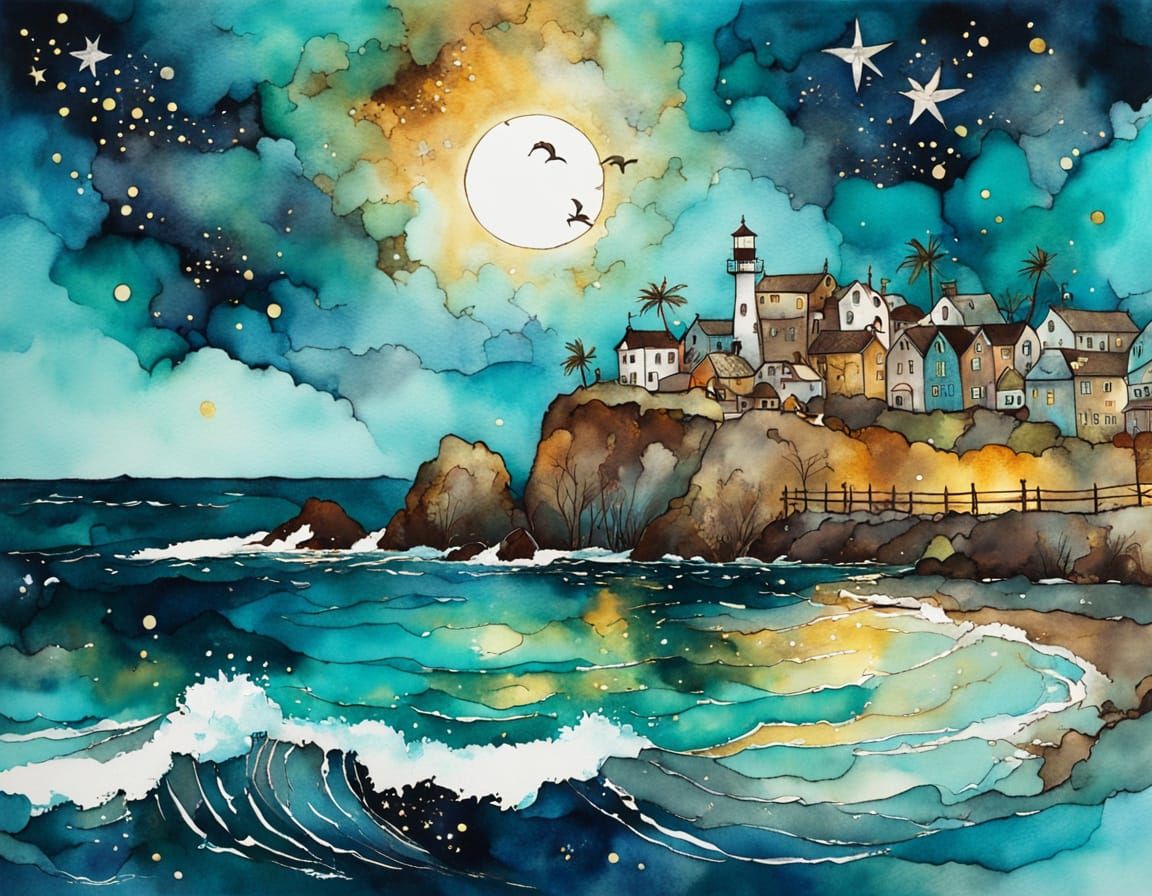 Cliffside Coastal Village