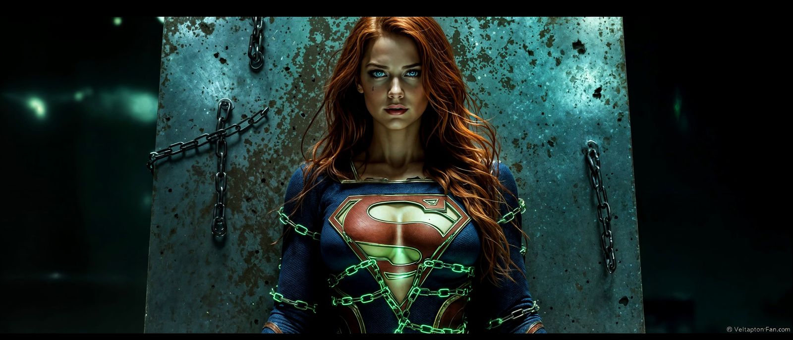 Redhead Supergirl Bound in Kryptonite Chains