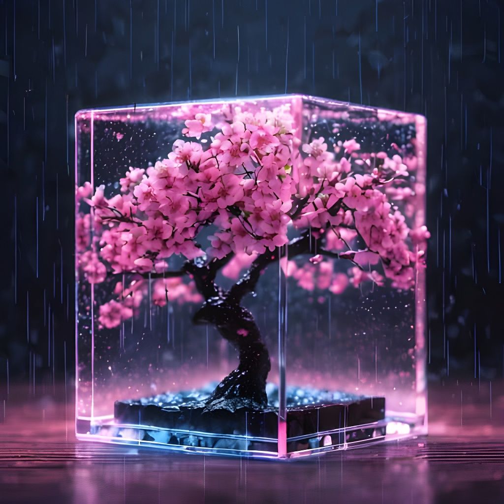 Cherry Blossom Cube