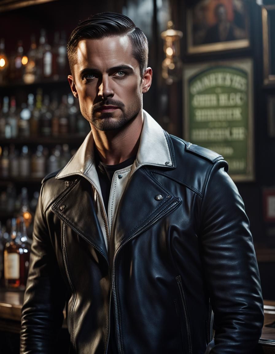 Ultrarealistic Portrait of a Brujah Vampire in Gothic LA