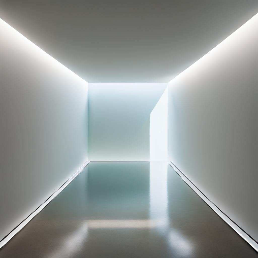Light, Space, and Reflection: A Turrell-esque Photograph