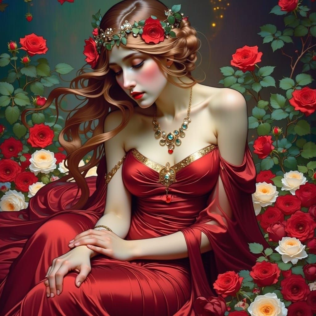 Soulful Rock Ballad with Art Nouveau Influences