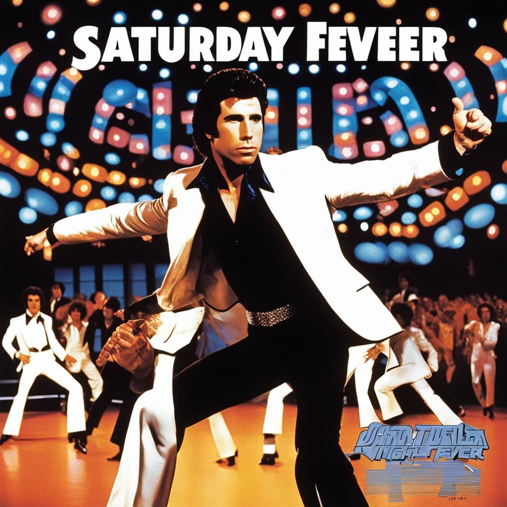 Saturday Night Fever Inspired Portrait