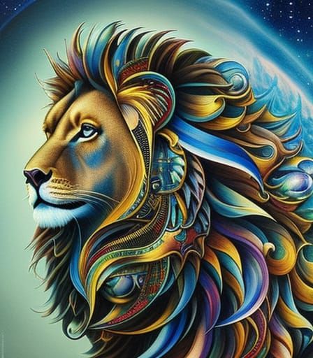 Beautiful Lion