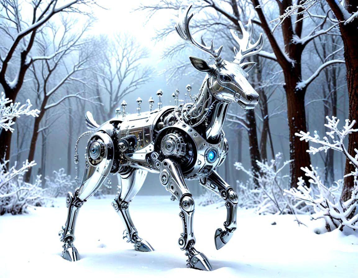 Mechanical reindeer