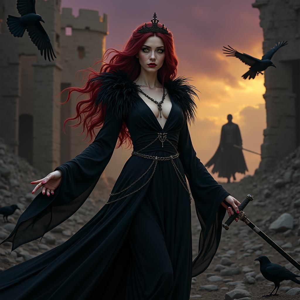 Vampire Knight in Dark Fantasy Style