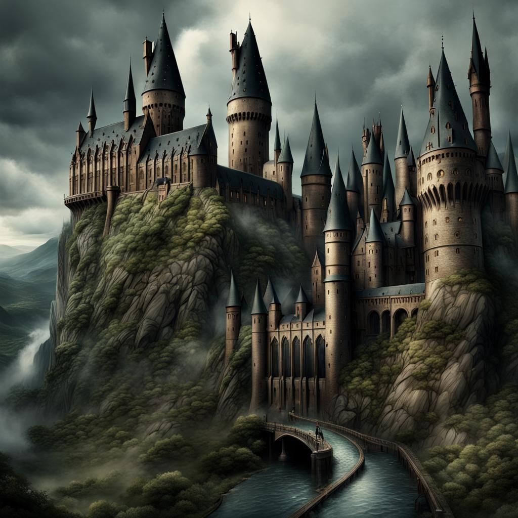 Epic Digital Painting of Harry Potter