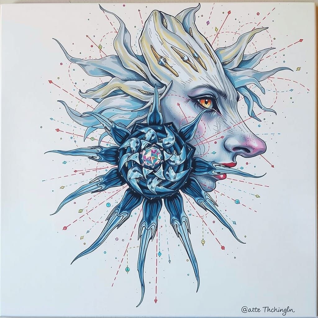 AI Generates Abstract Concepts of Perfection and Beauty