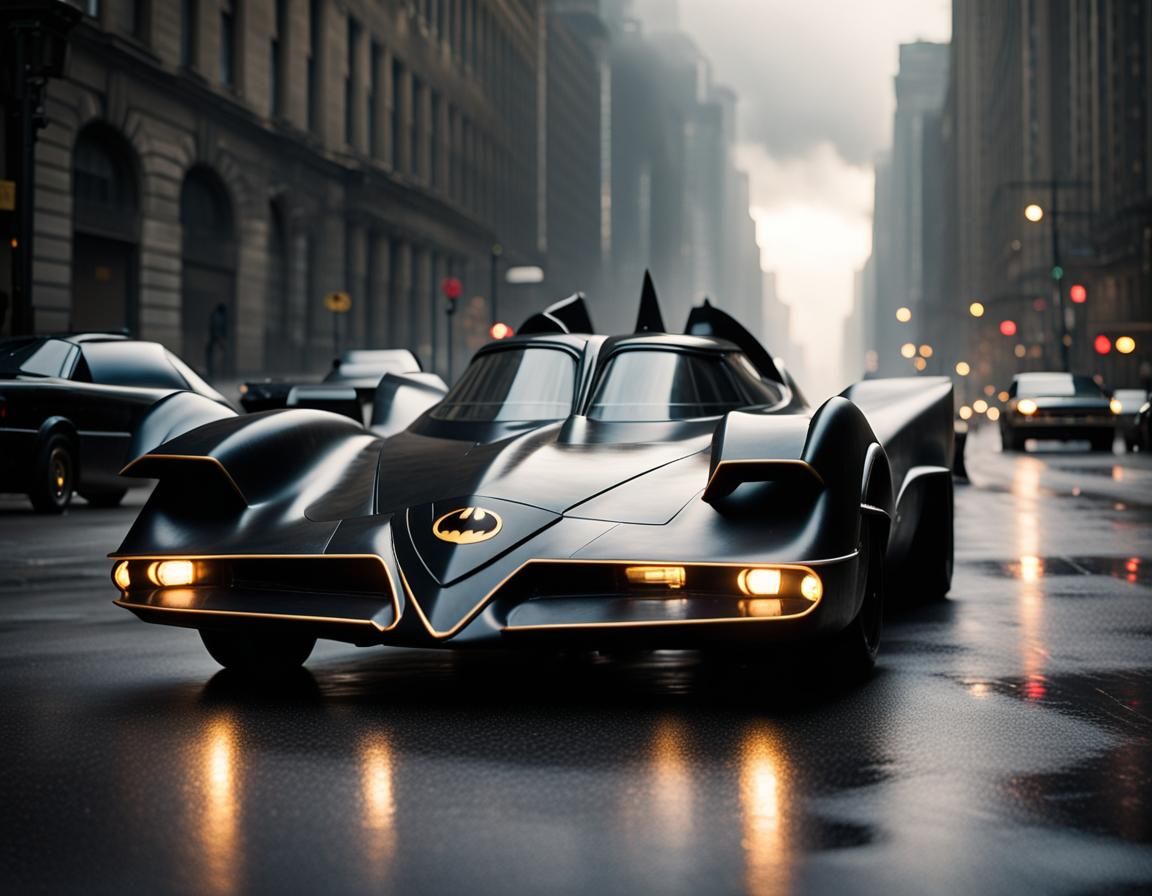 Batmobile from the 1989 movie Batman