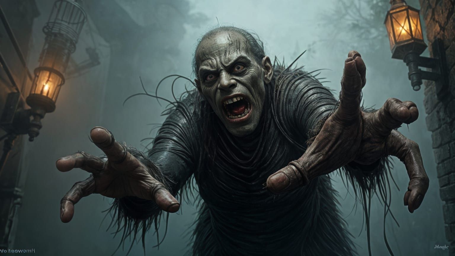 Frankenstein's Monster Reaches Out in Agony