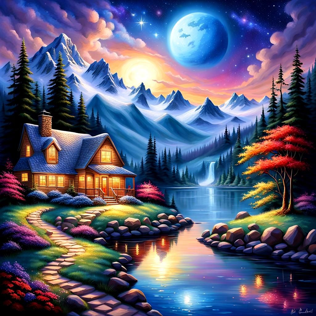 Breathtaking Scenery as Luminist Painting