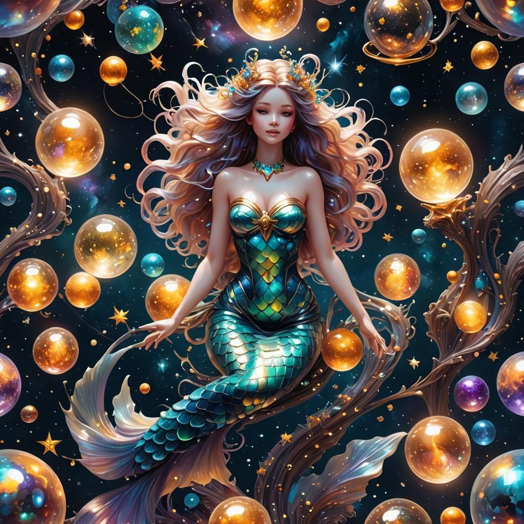 space mermaid