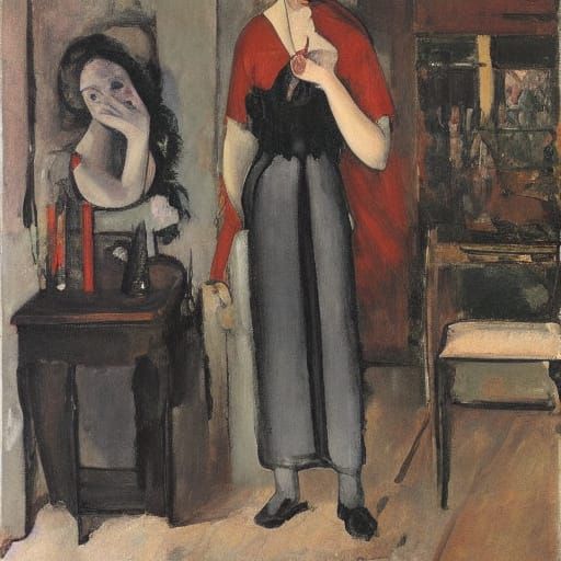 Vampire Tries to Drink Mannequin Blood in Humorous Scene